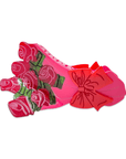 Large Gummy Rose Bouquet Hair Claw Clip