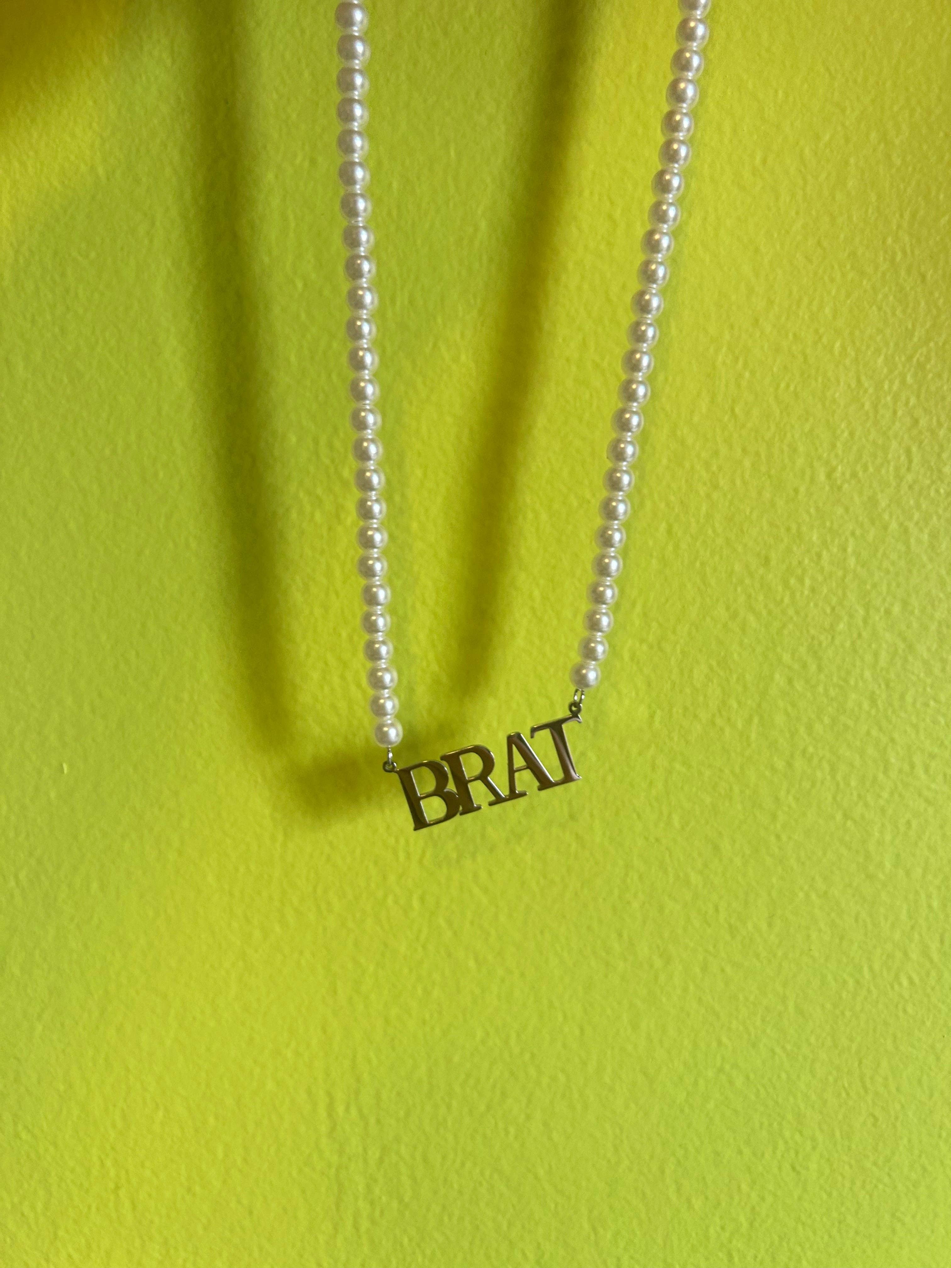 Brat Pearl Necklace