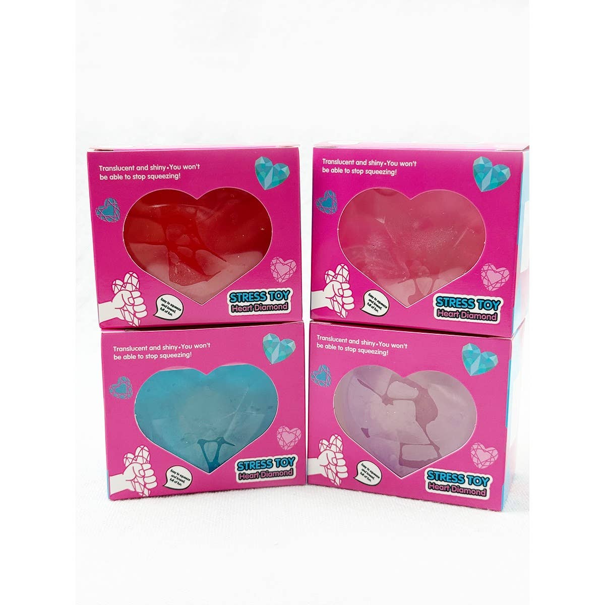 Maltose Heart Diamond Squishy Toys