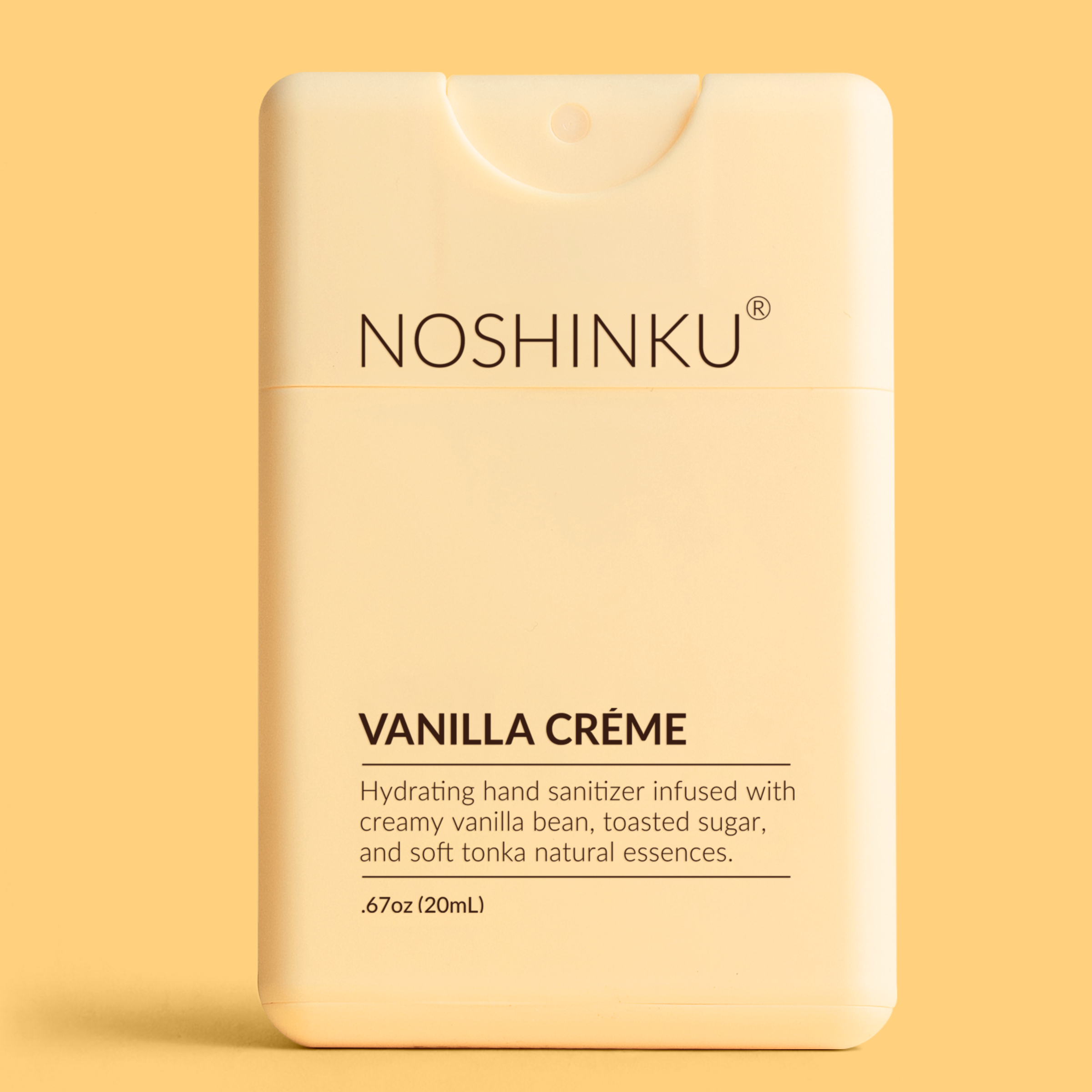 Refillable Vanilla Créme Hydrating Hand Sanitizer Spray