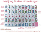 Mahjong Studios – American Mahjong Tile Set Lilac Bloom