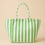 Striped Terry Tote Bag