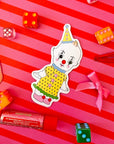 Clown Kewpie Sticker