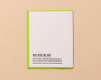 Happy Farter's Day Letterpress Card
