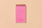 Farfalle Bowtie Pasta Spiral Pocket Size Notebook