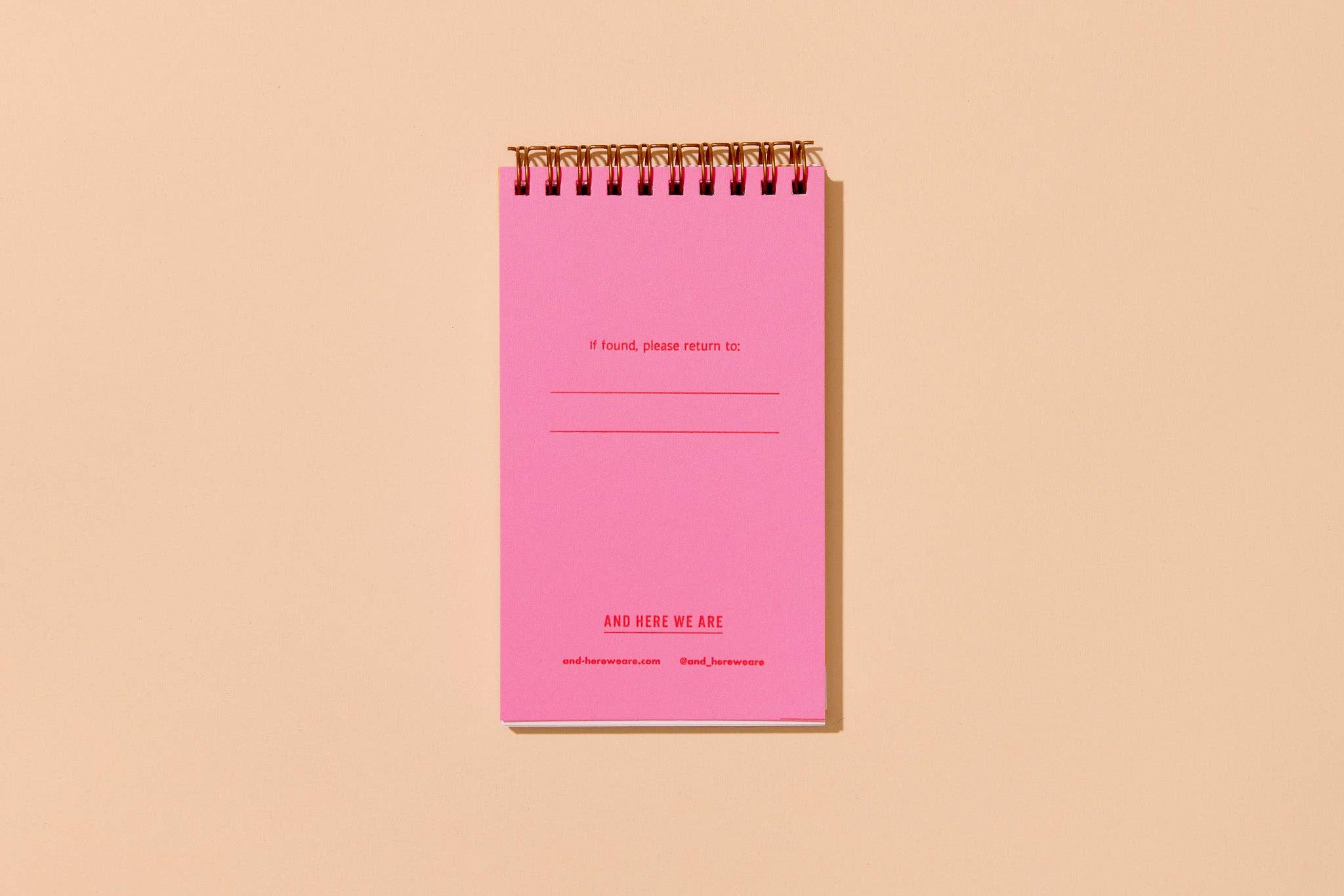 Farfalle Bowtie Pasta Spiral Pocket Size Notebook