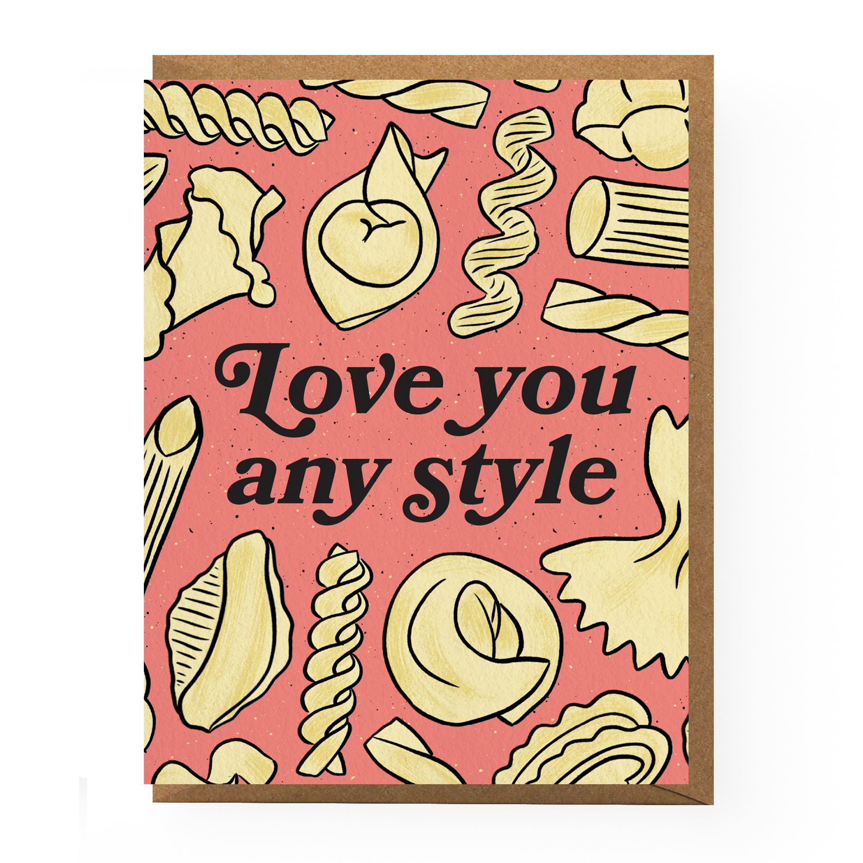 Pasta Love Card