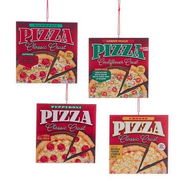 Pizza Box Ornaments