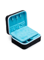 Velvet Notebook Jewelry Zip Case
