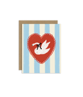 Swan Greeting Card