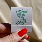 “I Like It Extra Dirty” Cupid Martini Matchbook