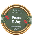 Christmas Moisturizing Shea Butter Gift Soap | Orange+ Sage