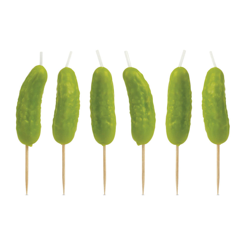 PICKLE PARTY Candles - Set of 6