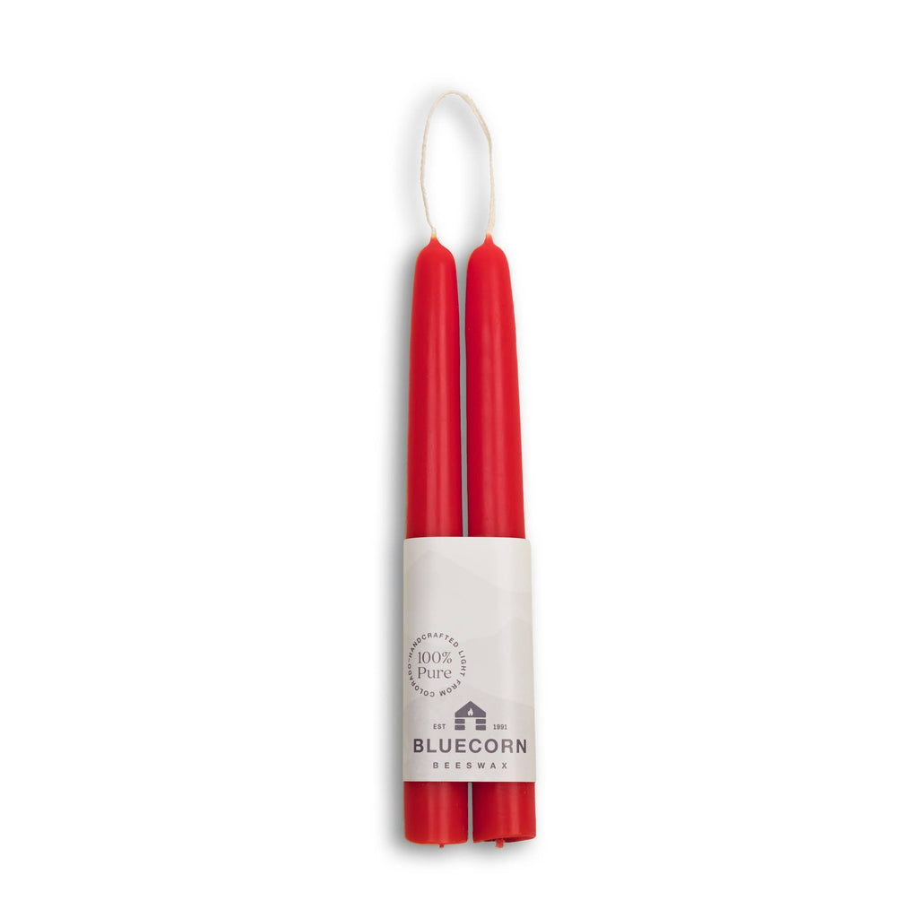 Beeswax Taper Candles – Eco-Friendly, Dripless & Handmade