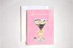 Espresso martini era birthday card