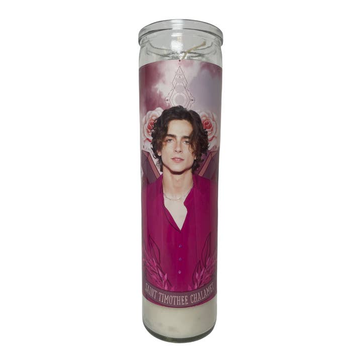 The Luminary Timothée Chalamet Altar Candle