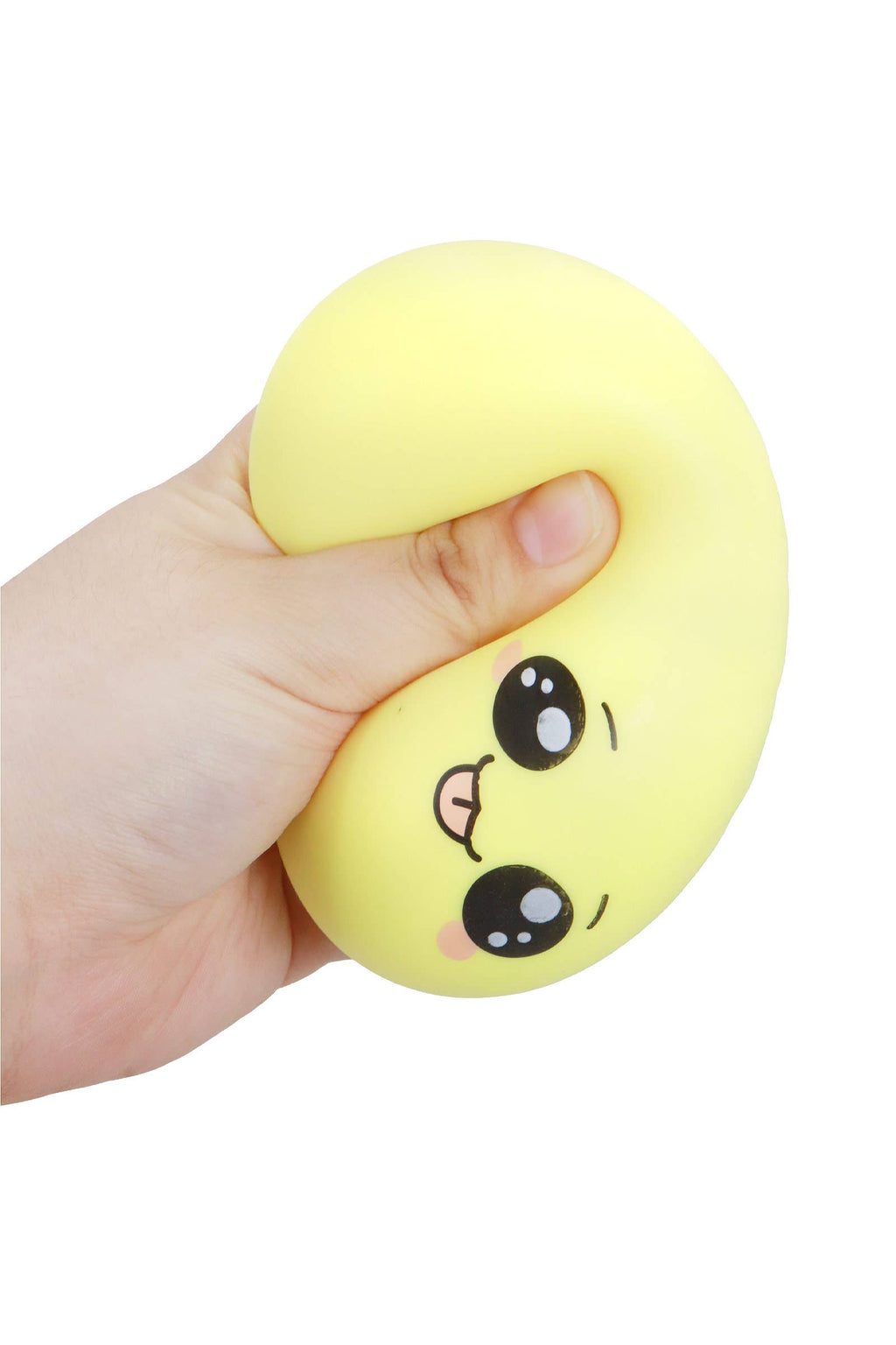 Solid Bao Bun Dumpling Gel Slime Filled Squishy - 12 Pcs