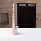 Olive Taper Dinner Candles