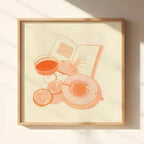 Cocktail and Cigarette Art Print
