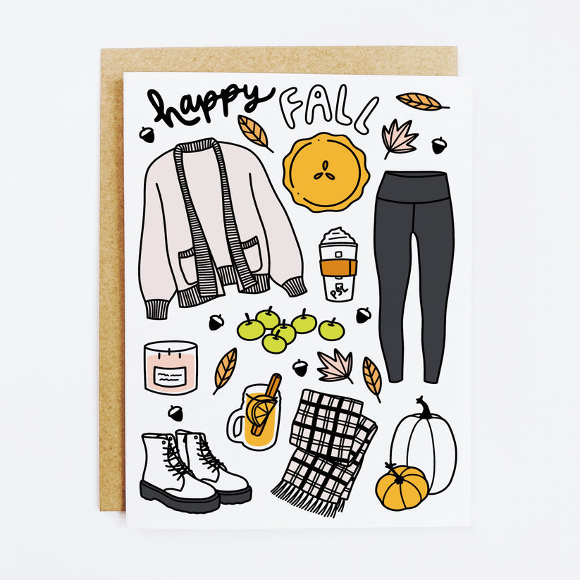 Happy Fall Basics Card