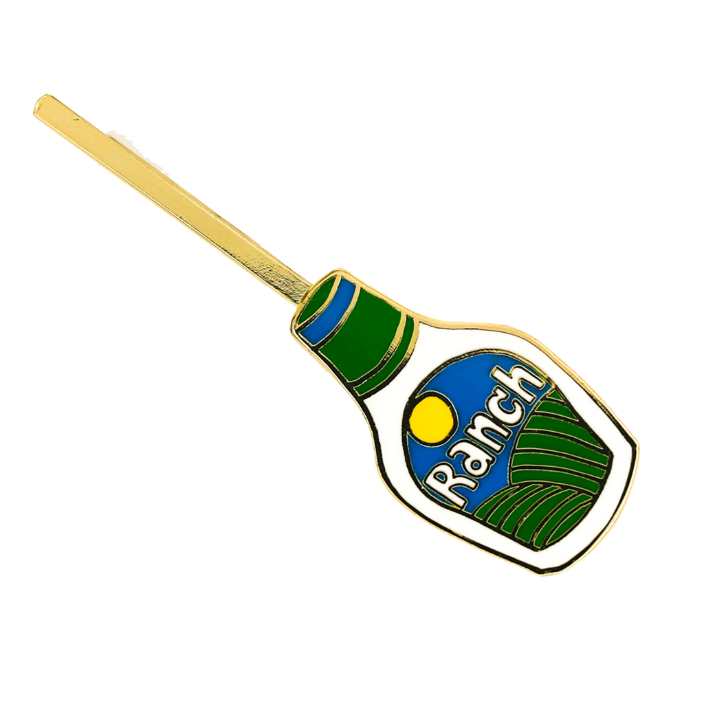 Ranch Hairpin | Ranch Dressing Gold Hair Pin