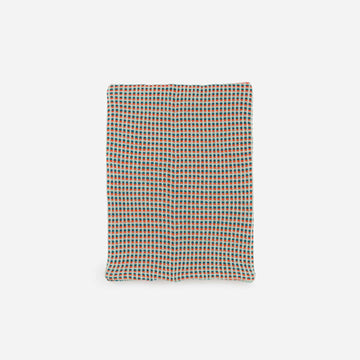 Simple Grid Snood- Jade