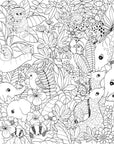 A Million Baby Animals Coloring Book