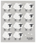 Counting Sheep Swedish Dishcloth