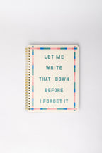Rough Draft Mini Notebook, Before I Forget
