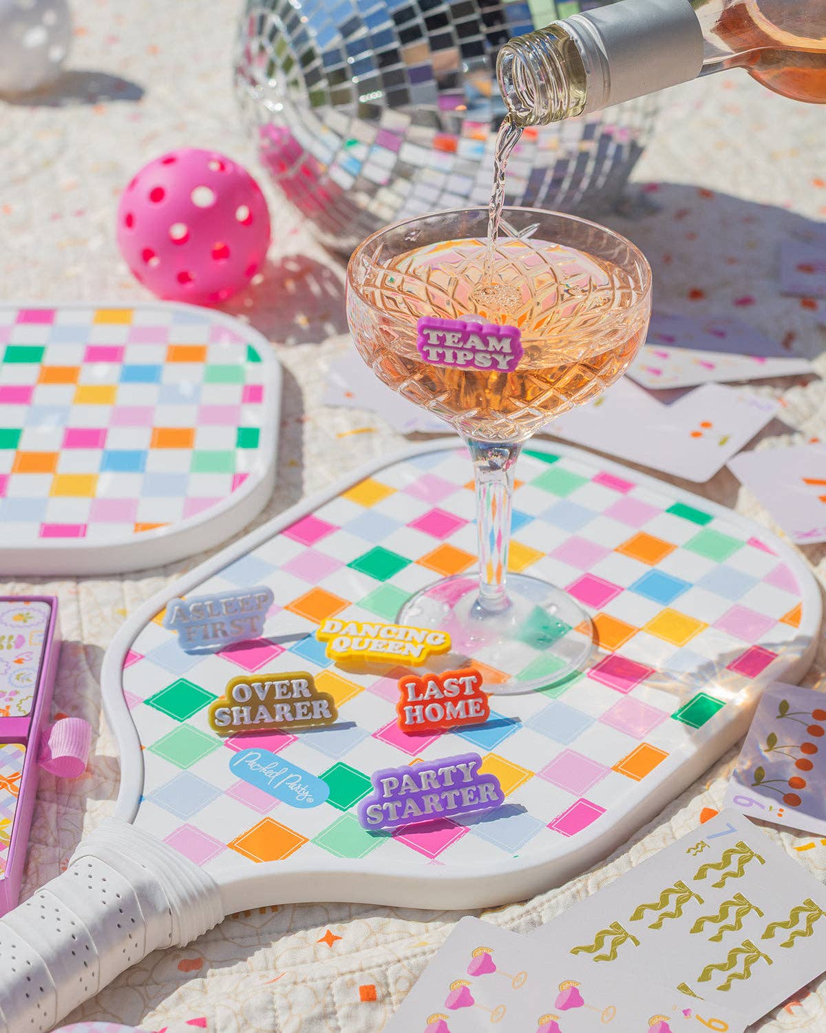 Overserved Drink Charm & Marker Set