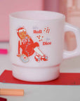 "Let's Roll the Dice" Vintage Diner Mug