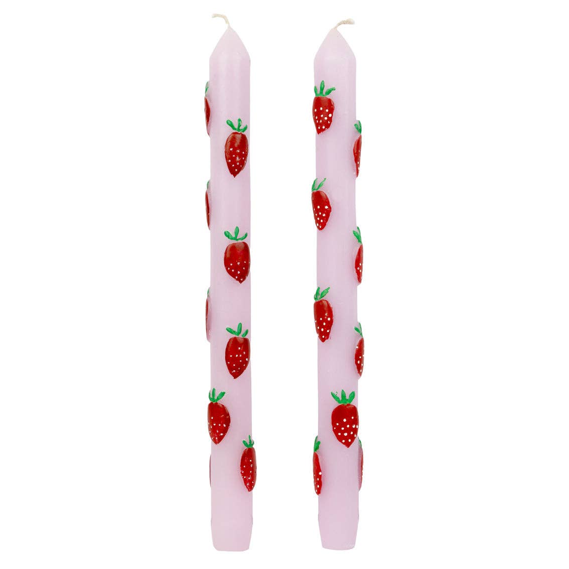 Strawberry Lilac Dinner Candles - 2 Pack | Mothers Day Gifts  |