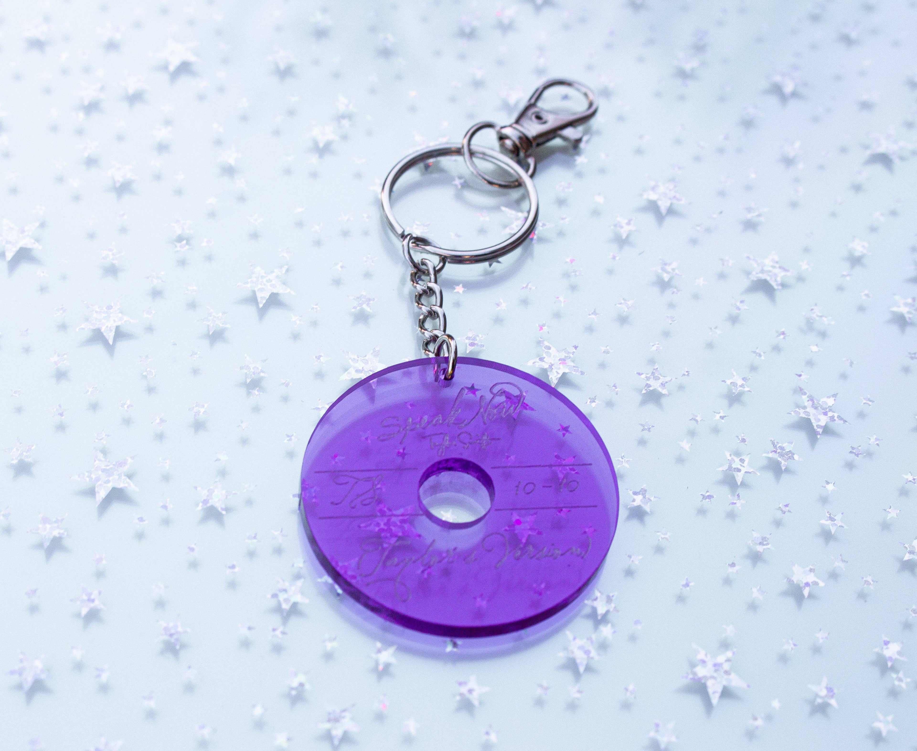 Taylor Swift Album Keychains