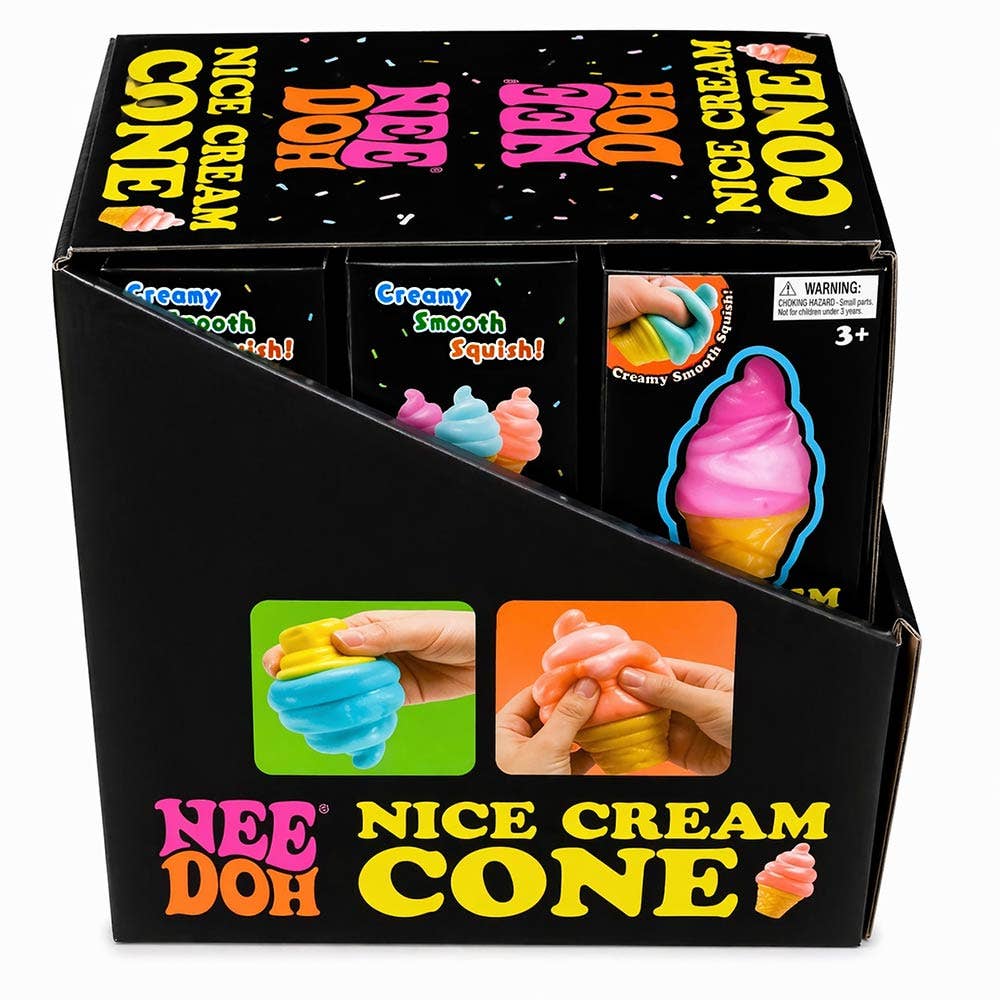 Ice Cream Cone Squishy Stress Relief Ball Toy