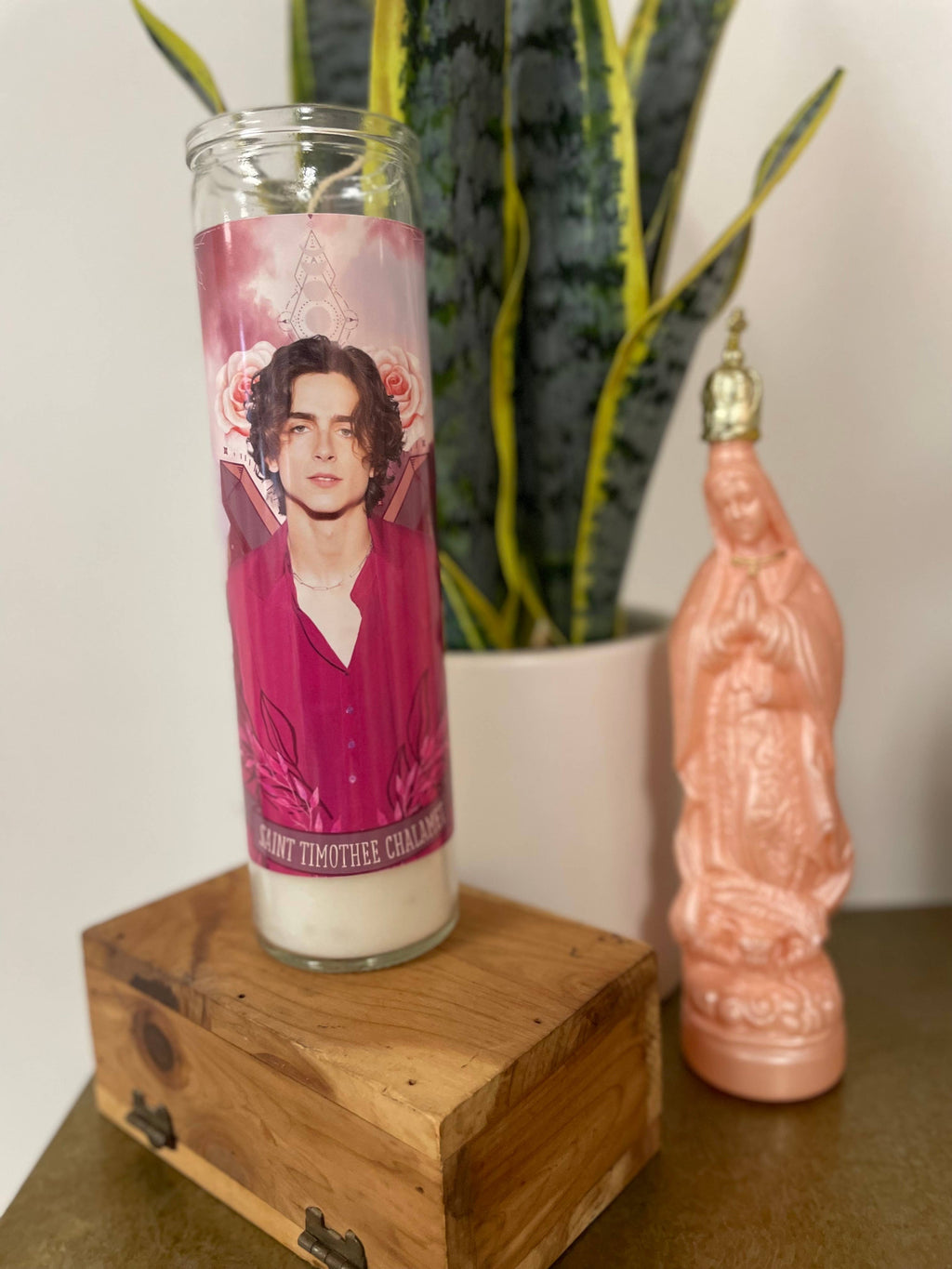 The Luminary Timothée Chalamet Altar Candle