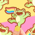 Frog Ally Sticker