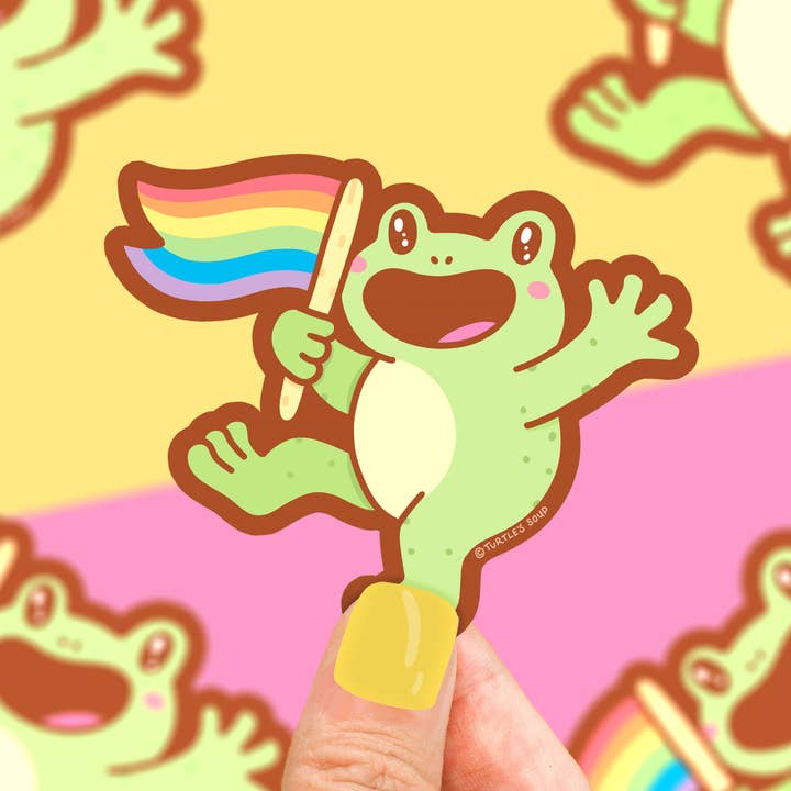 Frog Ally Sticker