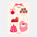 Sweet Tooth Clear Die Cut Sticker Sheet