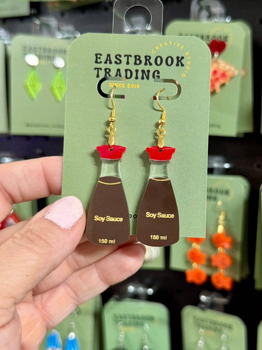 Soy Sauce earrings