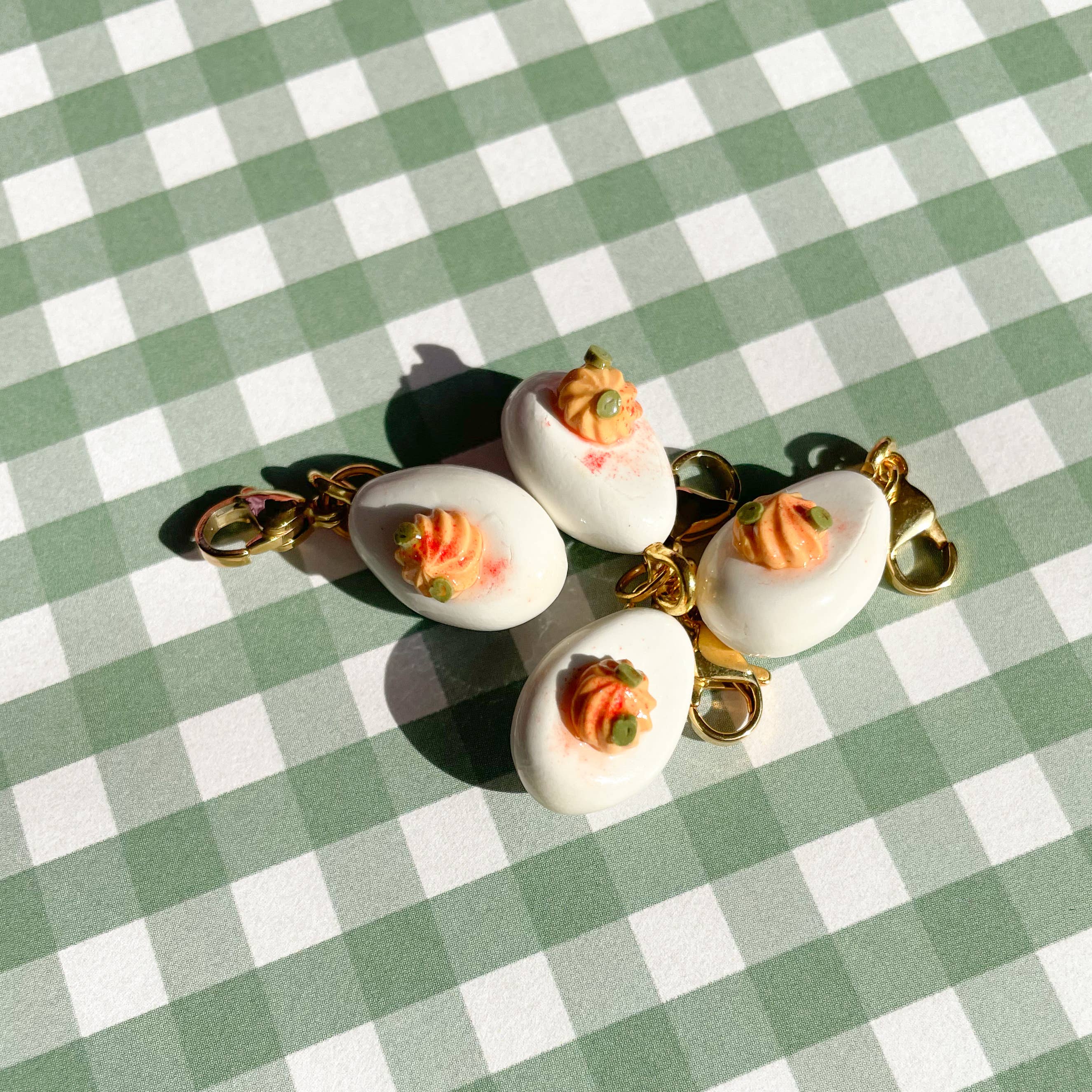 Deviled Egg Bag Charm