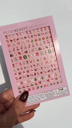 Nail Art Stickers - SANTA BABY