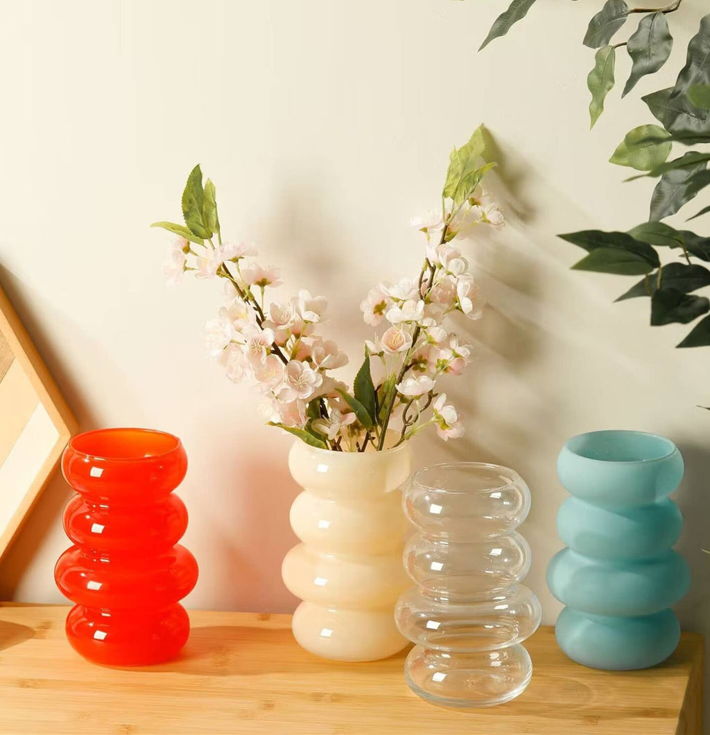 Glass Bubble Floral Vase
