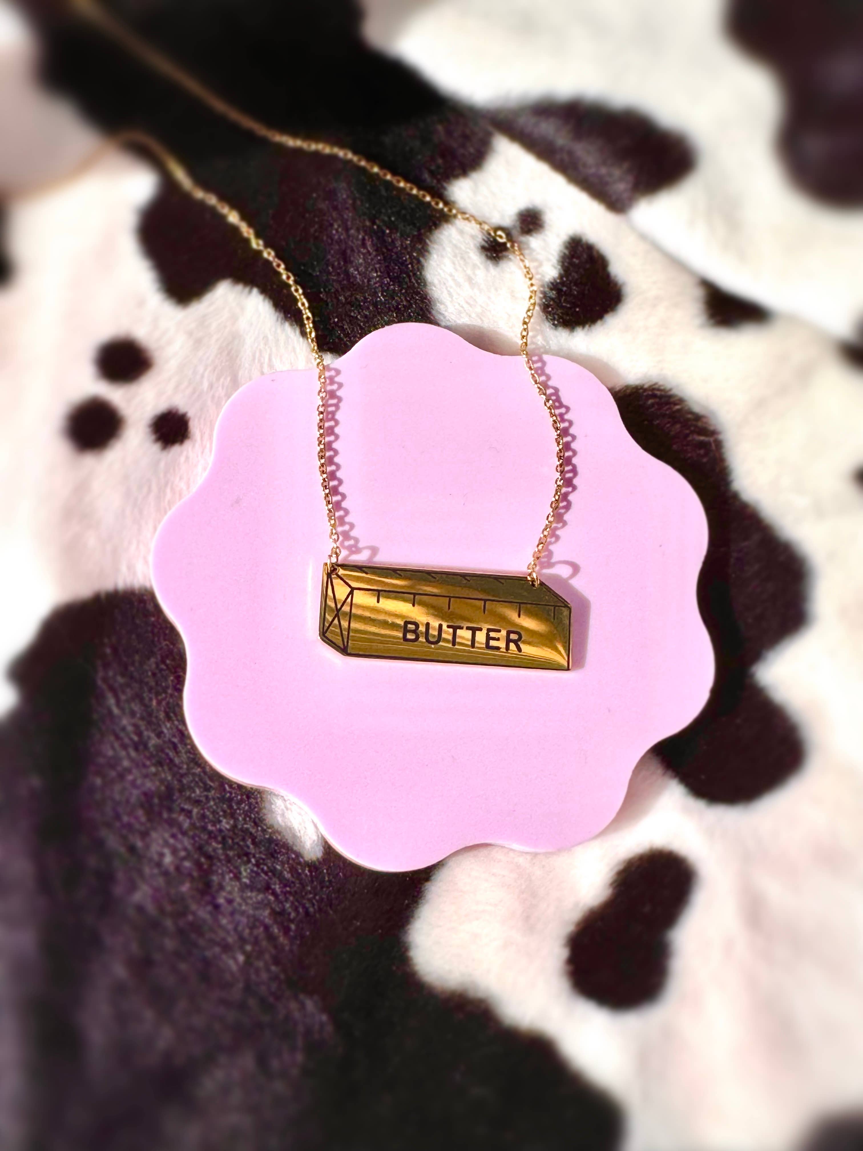 Butter 18k Gold Statement Necklace