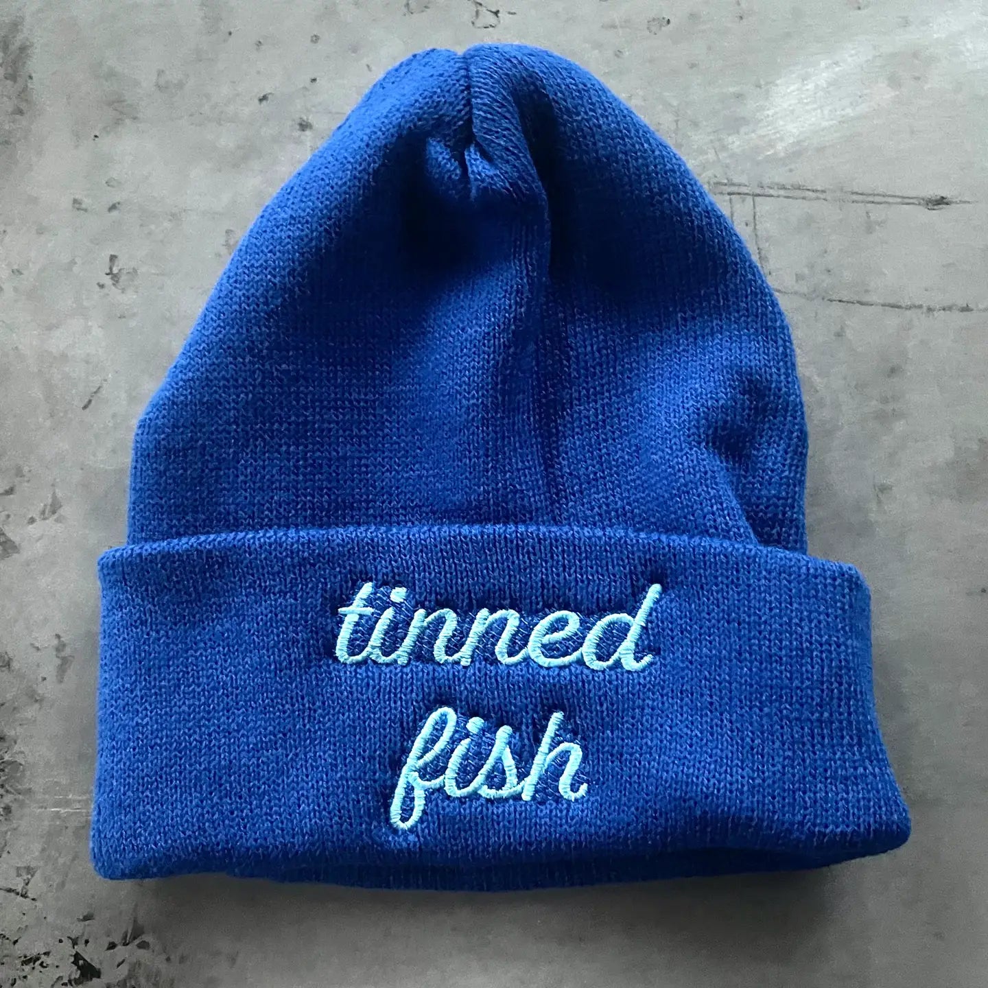 Tinned Fish Knit Beanie Winter Hat