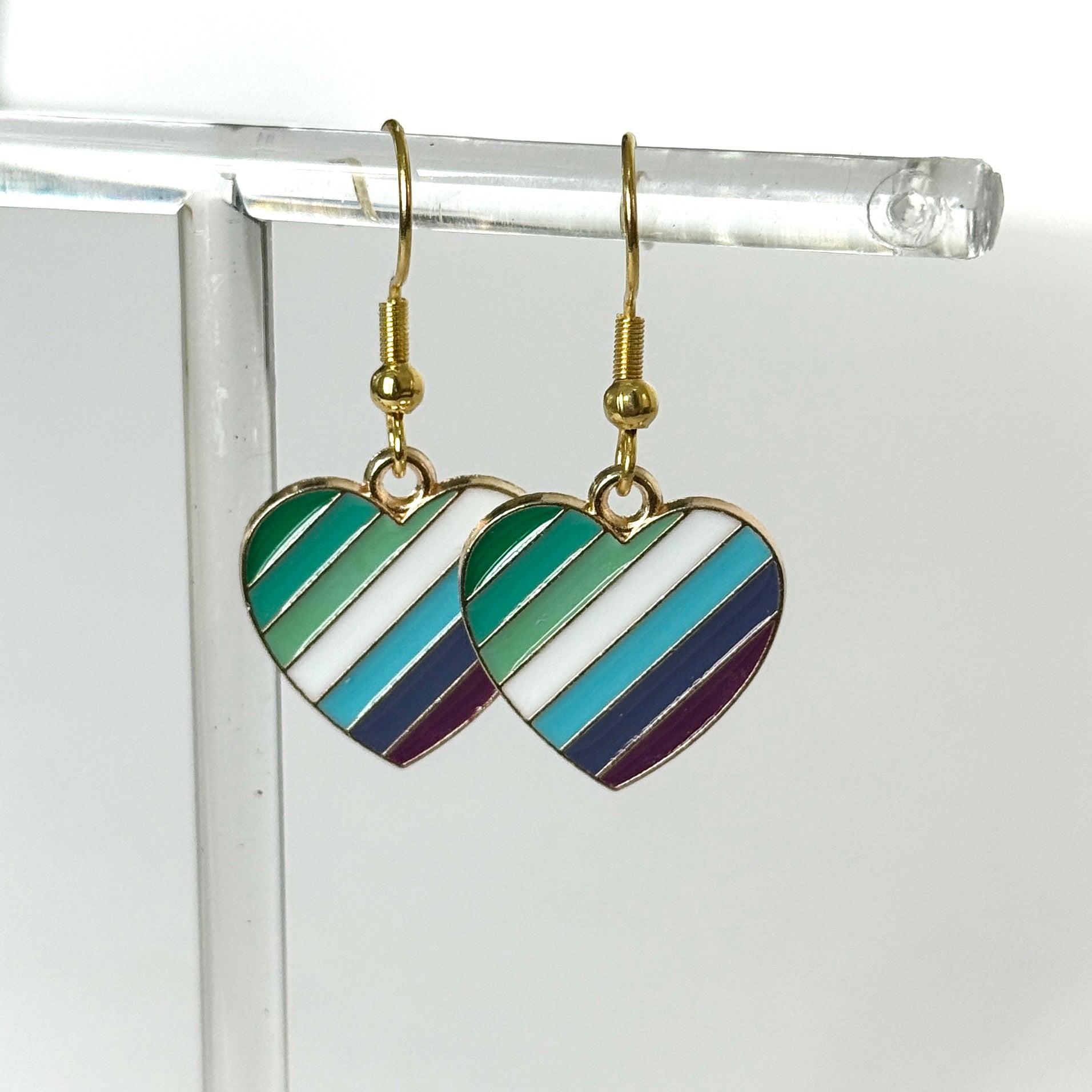 Heart Flag Pride Earrings