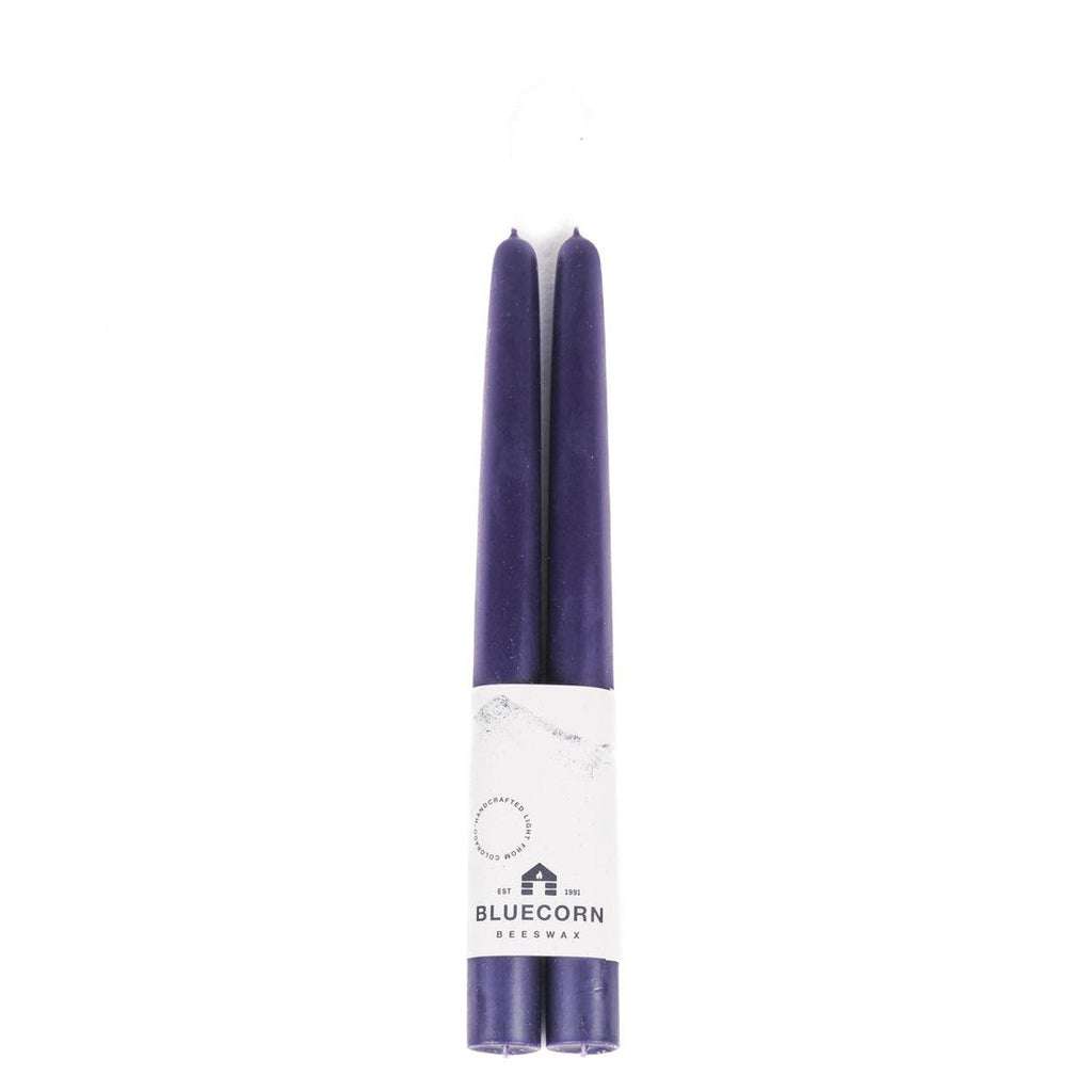 Hand-Dipped Beeswax Taper Candles - 1 Pair