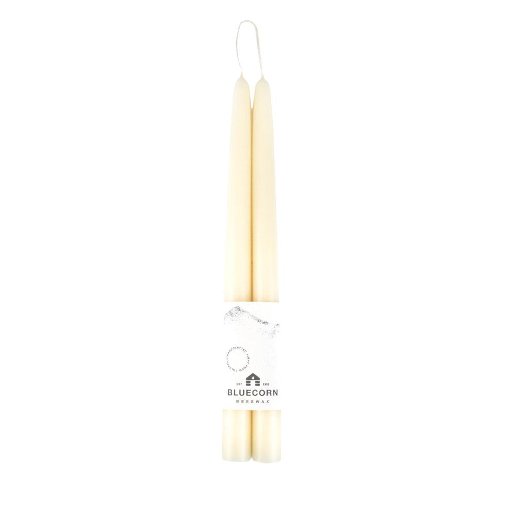 Hand-Dipped Beeswax Taper Candles - 1 Pair