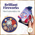 Brilliant Fireworks Mini Embroidery Kit