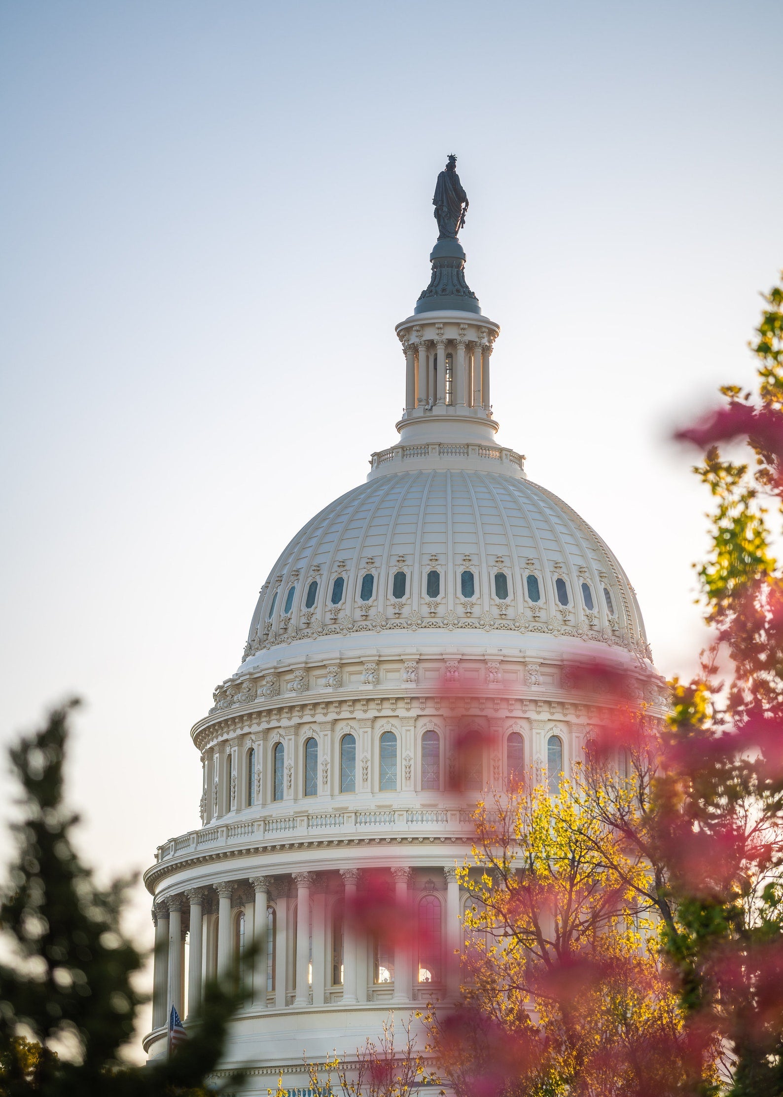 Capitol Spring Print; 5x7