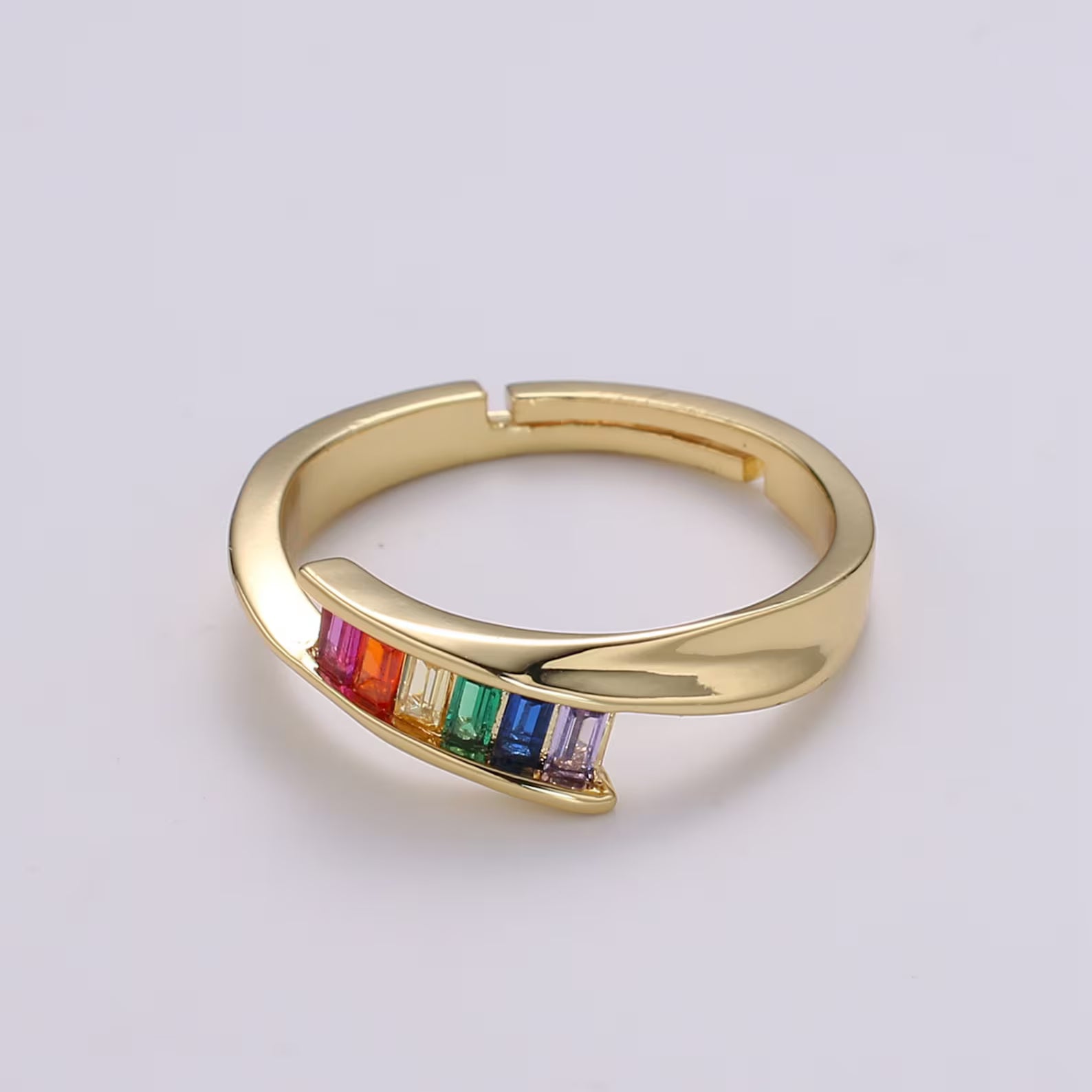 Rainbow Jewel Ring